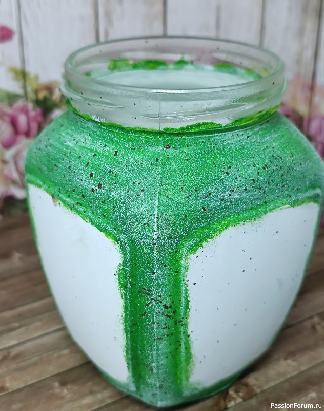 Декупаж баночки для пасхальных сладостей