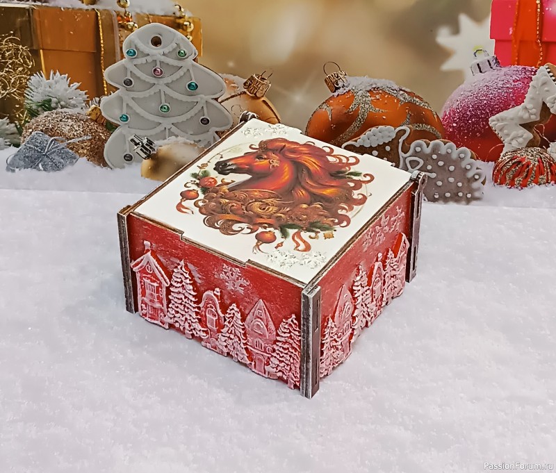 Шкатулка "Огненная Лошадь"