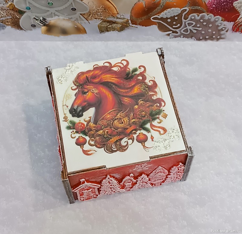 Шкатулка "Огненная Лошадь"