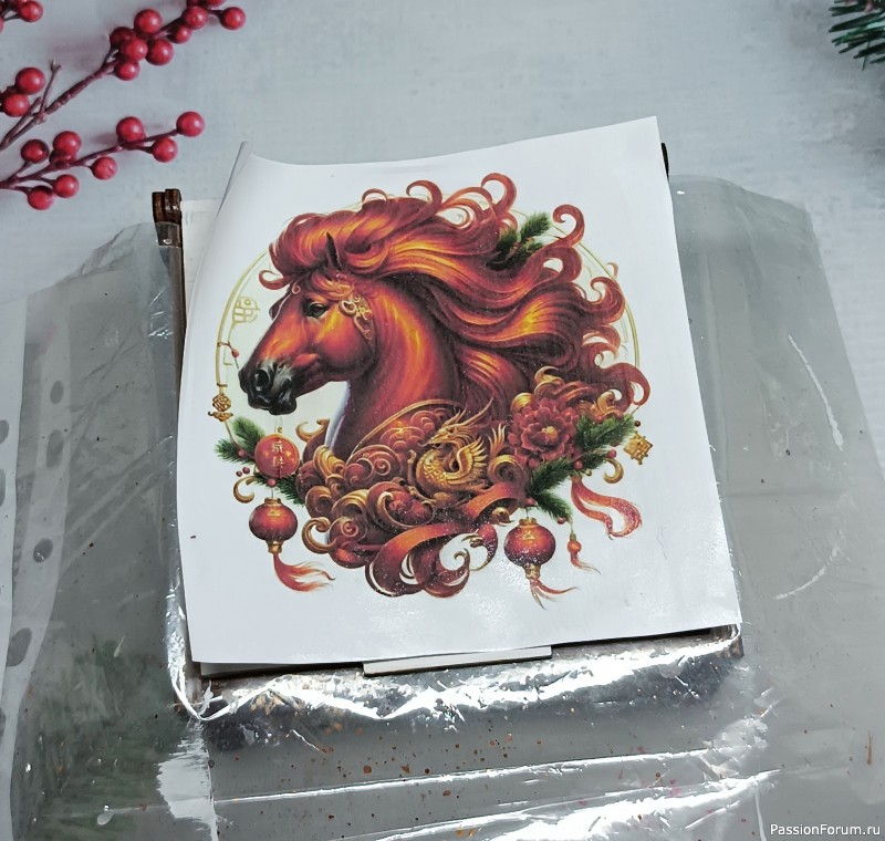 Шкатулка "Огненная Лошадь"