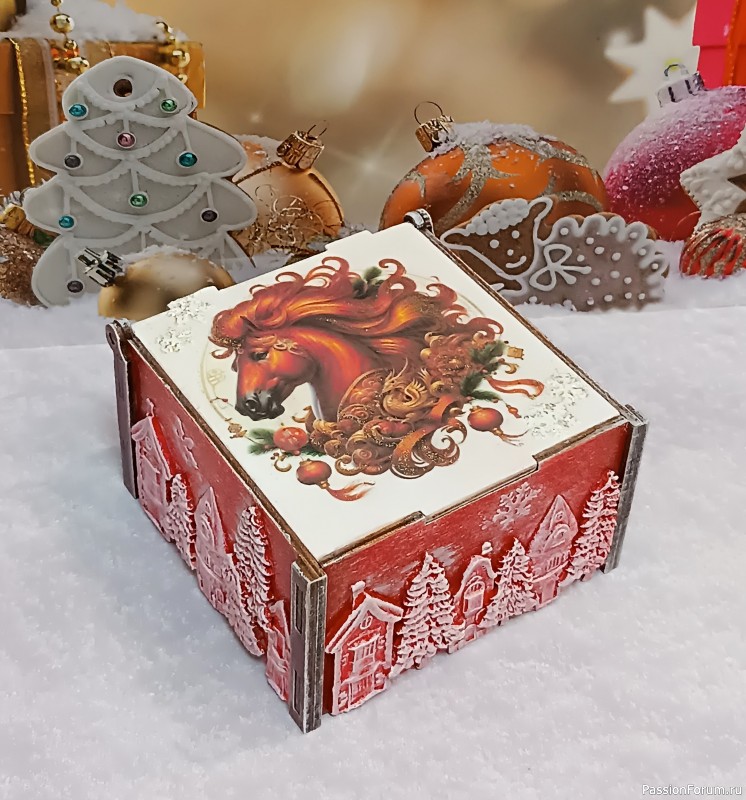 Шкатулка "Огненная Лошадь"
