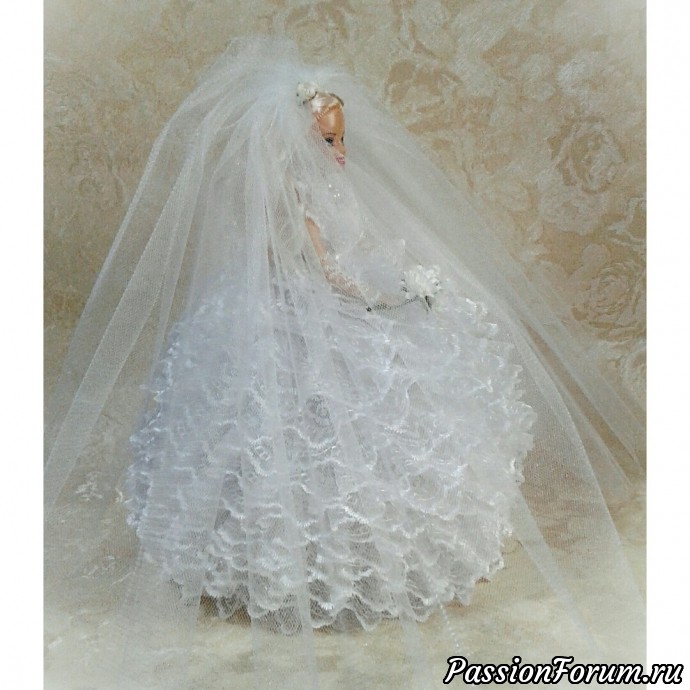 Кукла-шкатулка невеста