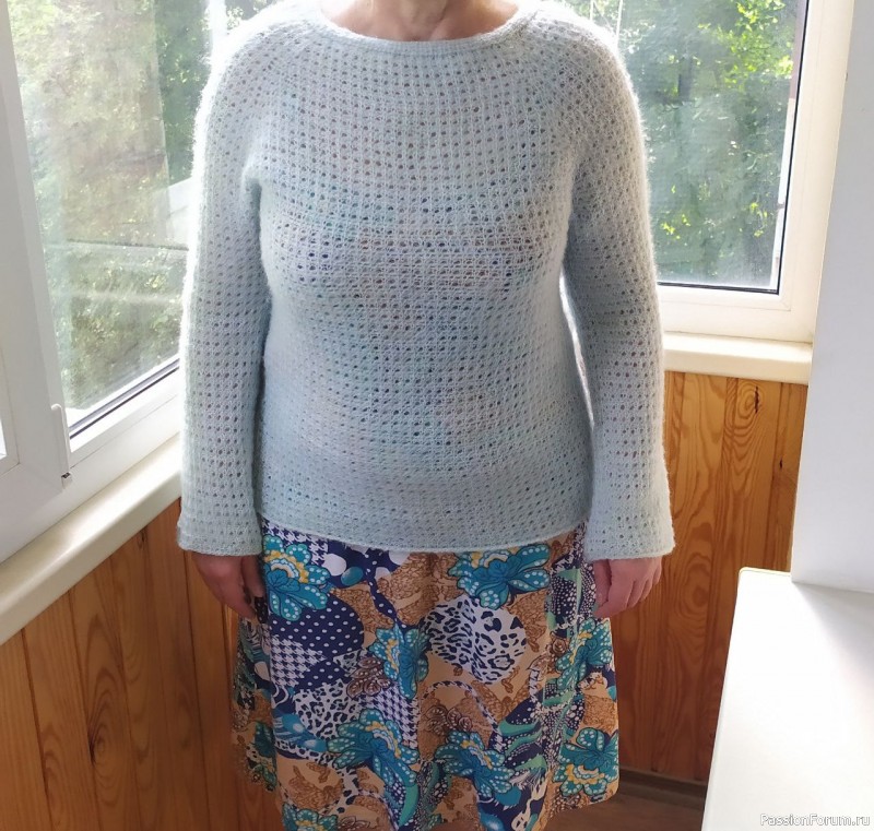 Джемпер "Голубая мята"