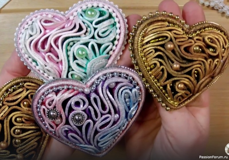 Магнитики сердечки из фоамирана. МК