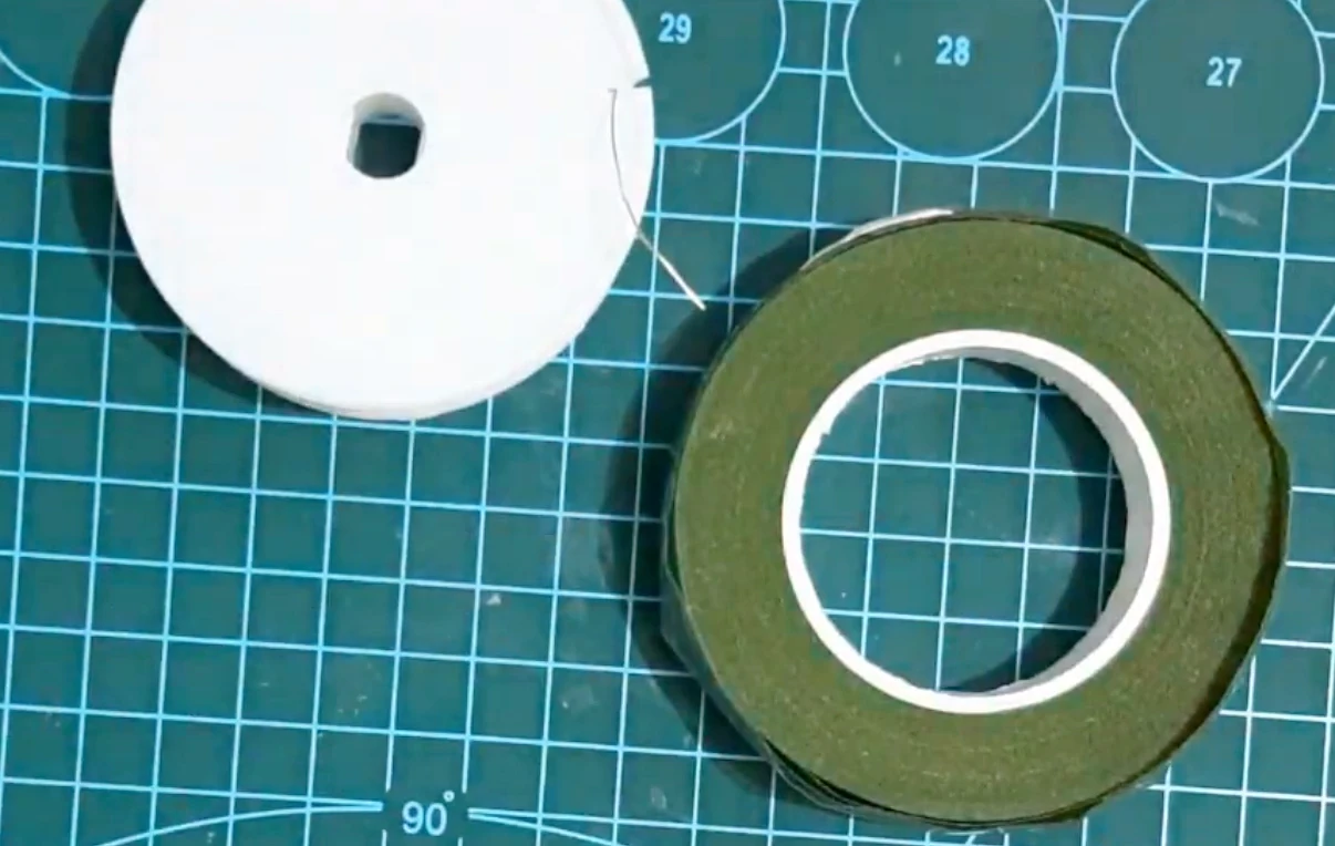 Мини букетики из фоамирана. МК
