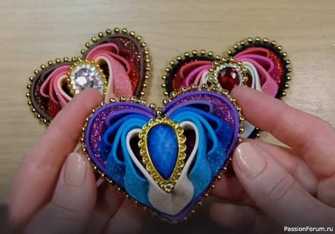 Идеи сердечек из фоамирана. МК