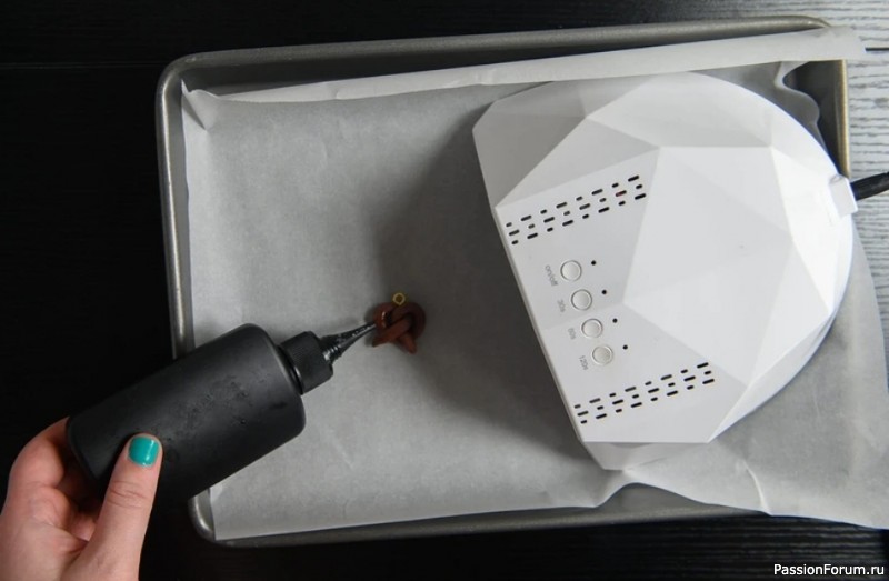 Как слепить брелок из полимерной глины с подвесками в виде выпечки