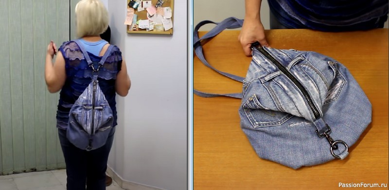 Шьем сумку из старых джинсов: видео мастер-класс