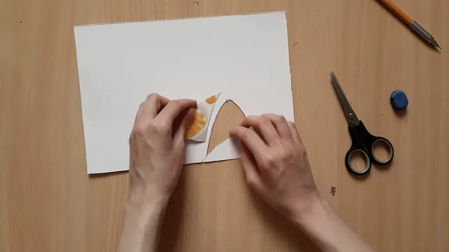 Делаем маску из папье-маше. Японская кошка