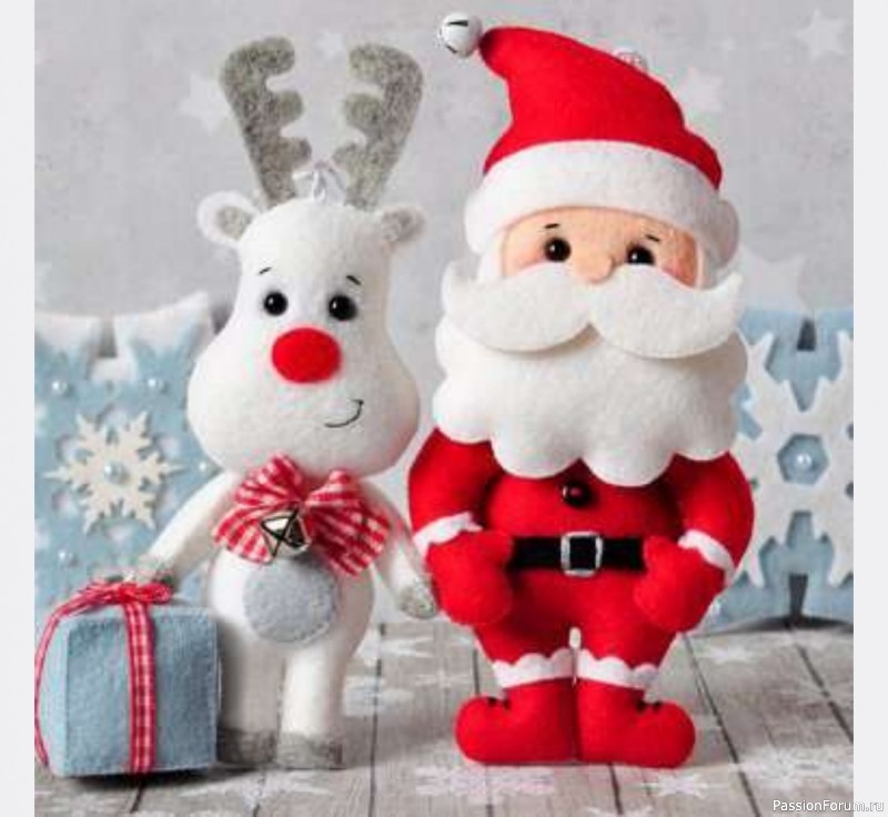 Игрушки из фетра. Выкройки