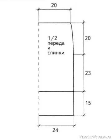 Юбка с ажурной отделкой. Схема и описание