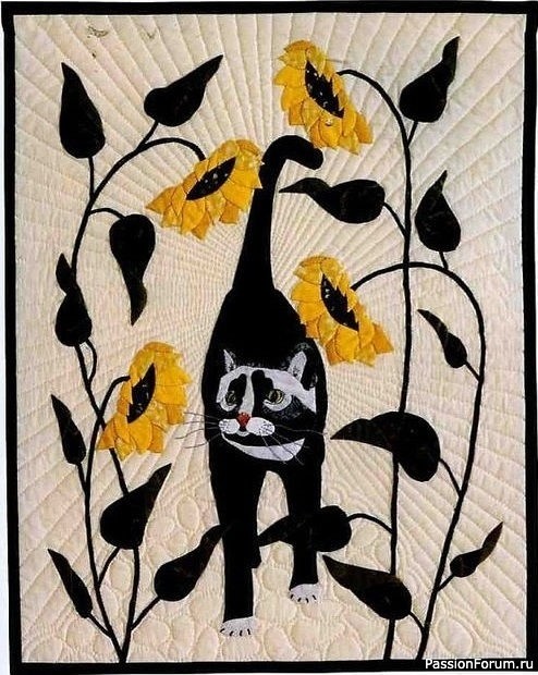Кошечки. Идеи и выкройки для пэчворка или квилта