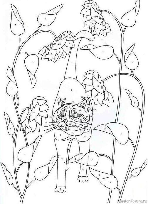 Кошечки. Идеи и выкройки для пэчворка или квилта