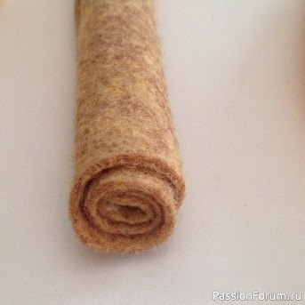 Миниатюрные фетровые тыковки. МК