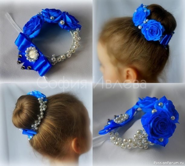 Нежнейшие резинки на пучек. Идеи