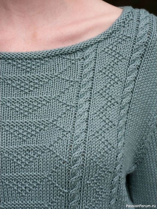 Пуловер Carra От Berocco. Описание