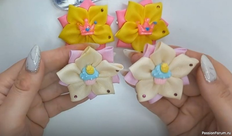 Бантики для самых маленьких. МК