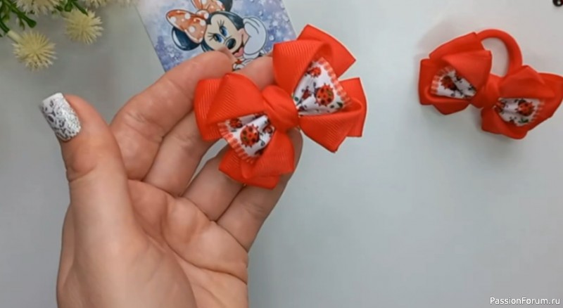 Бантики для самых маленьких. Видео МК