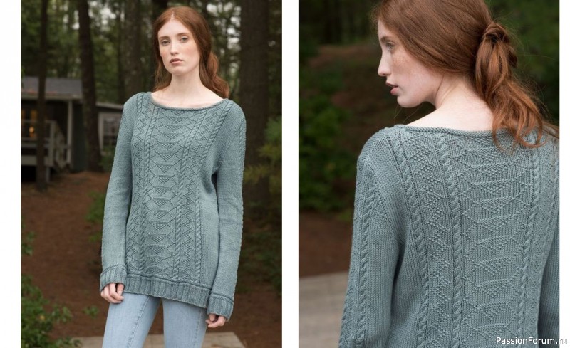 Пуловер Carra От Berocco. Описание