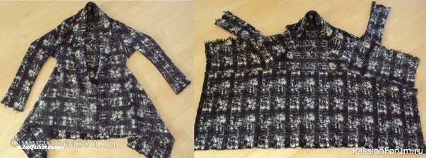 Шьeм пaльтo-тpaнcфopмep. Выкройка