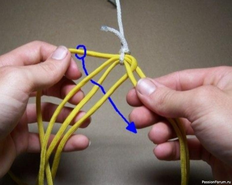 Объемный плетеный браслет. МК