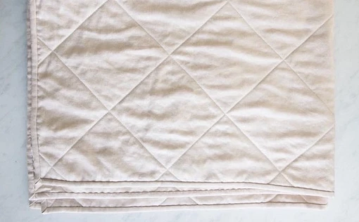 Лоскутное одеяло с диагональным узором: мастер-класс