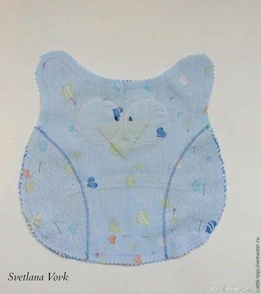 Совушка-подушка. Выкройки