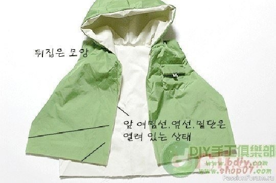 Жилетка с выкройкой