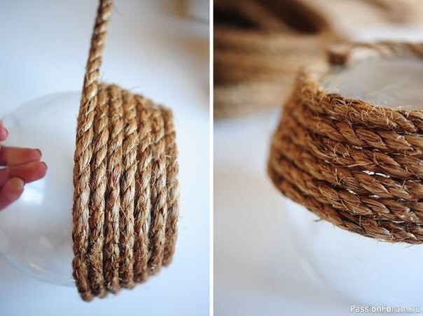 Ваза в стиле рустик: мастер-класс