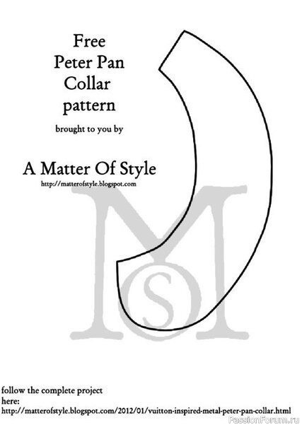 Очаровательные воротнички. Выкройки