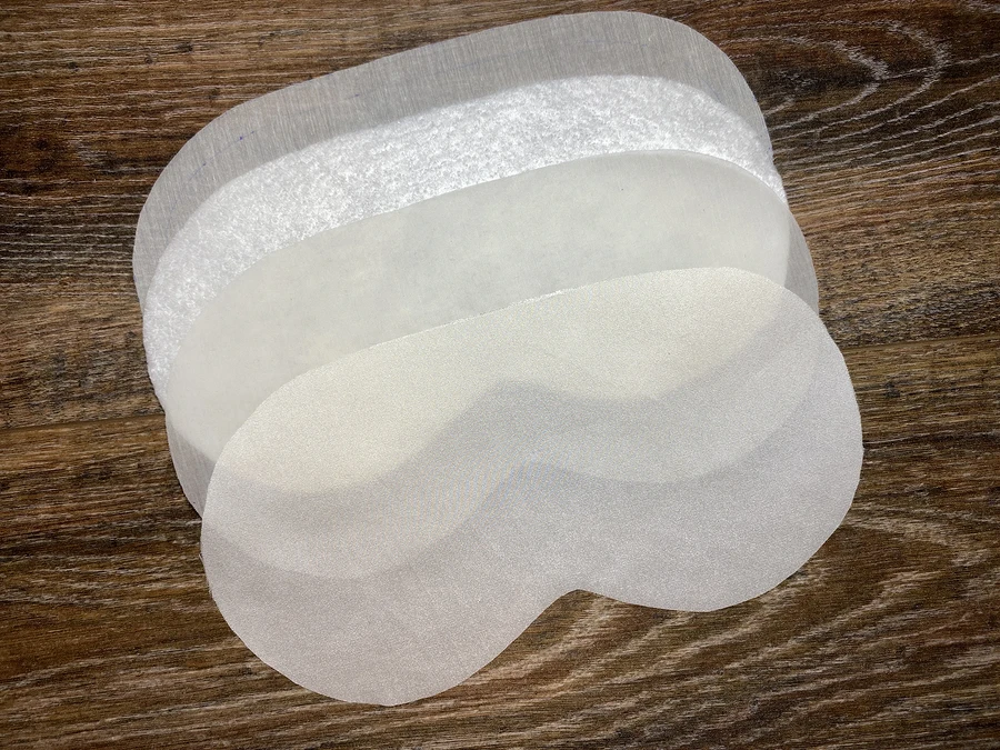 Как сшить маску для сна из натурального шёлка для путешествий: мастер-класс