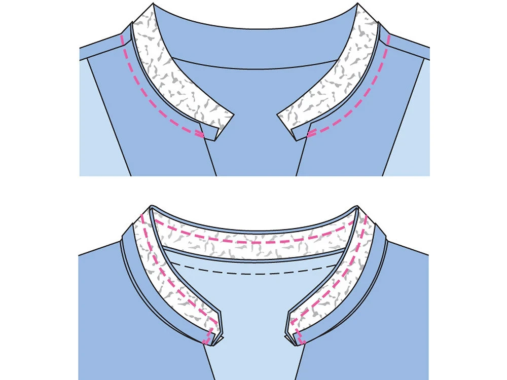 Как сшить платье с эффектом запаха и воротником-стойкой своими руками: пошаговый мастер-класс