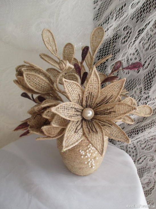 Поделки из джута. Идеи