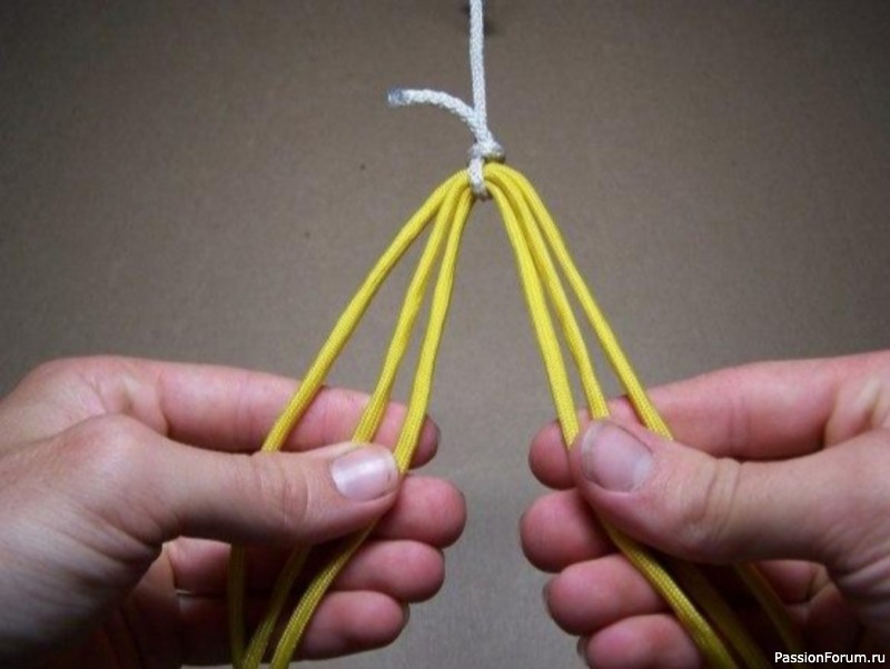 Объемный плетеный браслет. МК