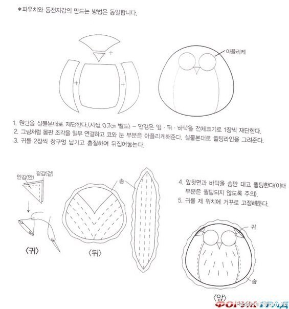 Шьем необычную косметичку. Выкройка