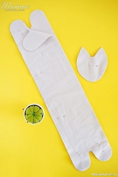 Котик-грелка. Выкройки