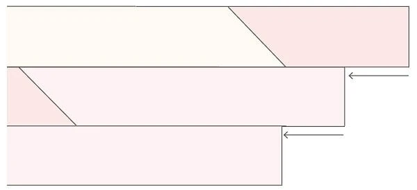 Лоскутное одеяло с диагональным узором: мастер-класс