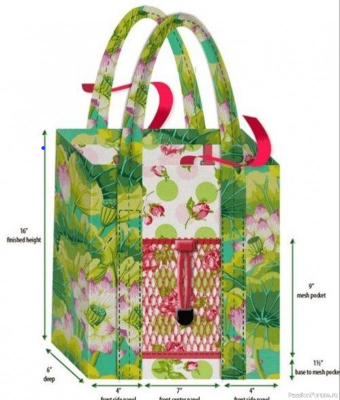 Шьем сумку для покупок