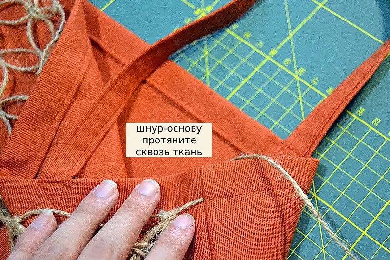 Как украсить сумку декором в технике макраме: мастер-класс