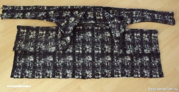 Шьeм пaльтo-тpaнcфopмep. Выкройка