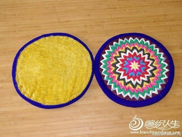 Делаем коврик из лоскутков