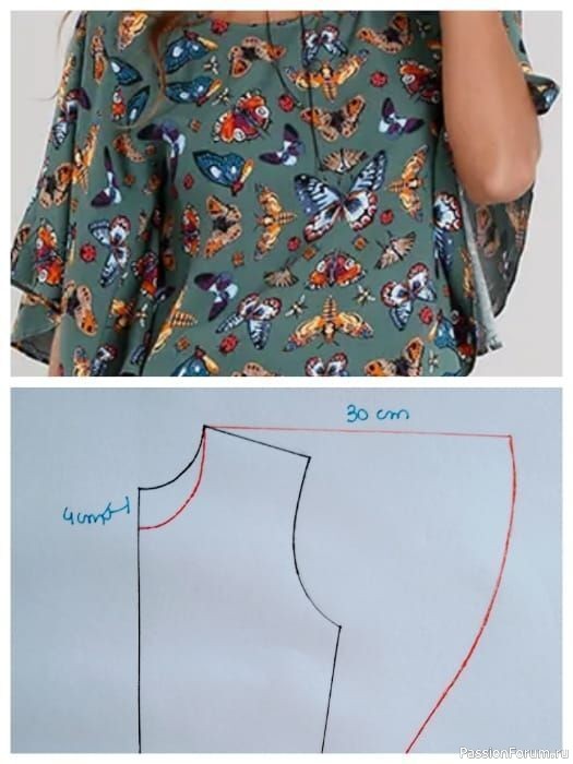 Эффектные и простые в пошиве блузы. Идеи и выкройки