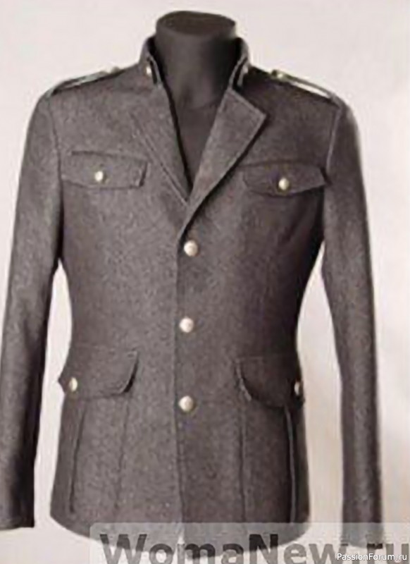 Мужской пиджак с накладными карманами. Выкройки