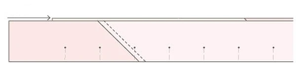 Лоскутное одеяло с диагональным узором: мастер-класс