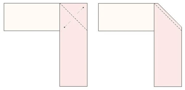 Лоскутное одеяло с диагональным узором: мастер-класс