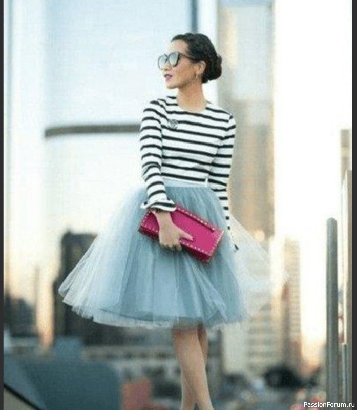 Простые способы пошить фатиновые юбки.