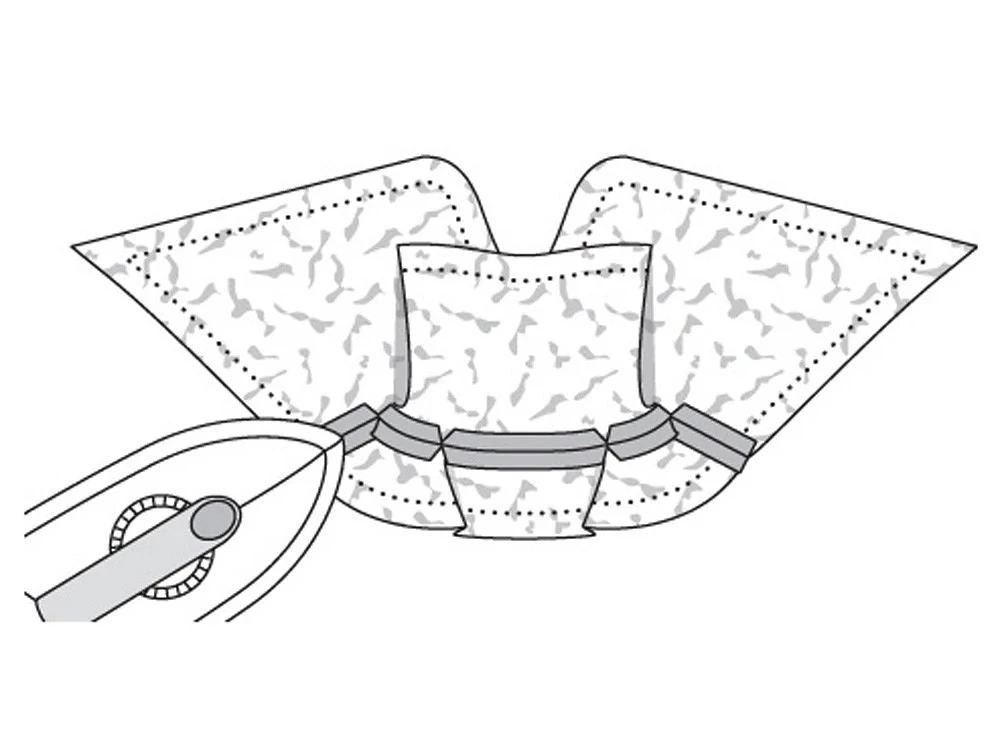 Жакет с необычным воротником и комбинированными рукавами: пошаговый мастер-класс