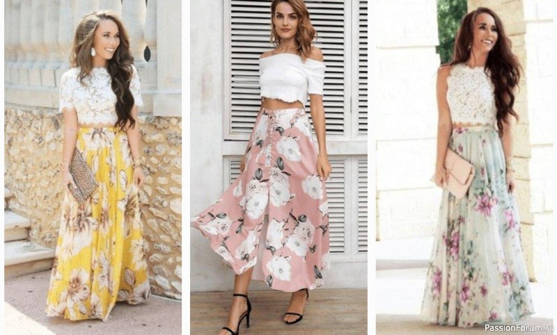 Летние юбки. Идеи и выкройки