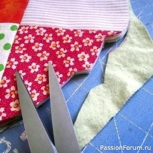 Подставки под горячее в стиле пэчворк. Выкройки