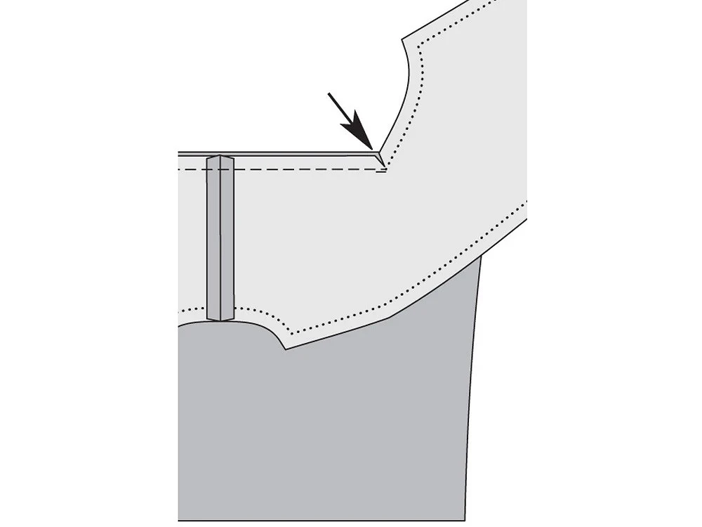 Жакет с необычным воротником и комбинированными рукавами: пошаговый мастер-класс